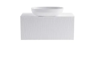 Тумба с раковиной Astra-Form М-40 4631177713651 90 см белый матовый