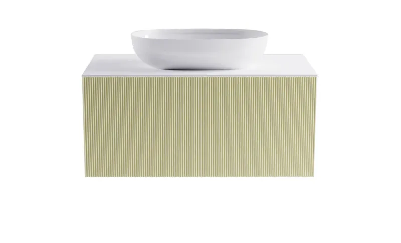 Тумба с раковиной Astra-Form М-40 4631177713293 100 см бежевый матовый