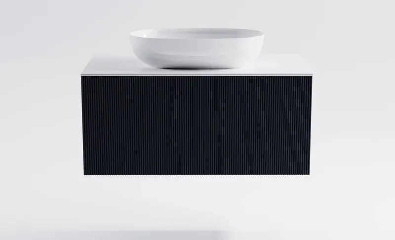 Тумба с раковиной Astra-Form М-40 4631177713309 100 см серый матовый