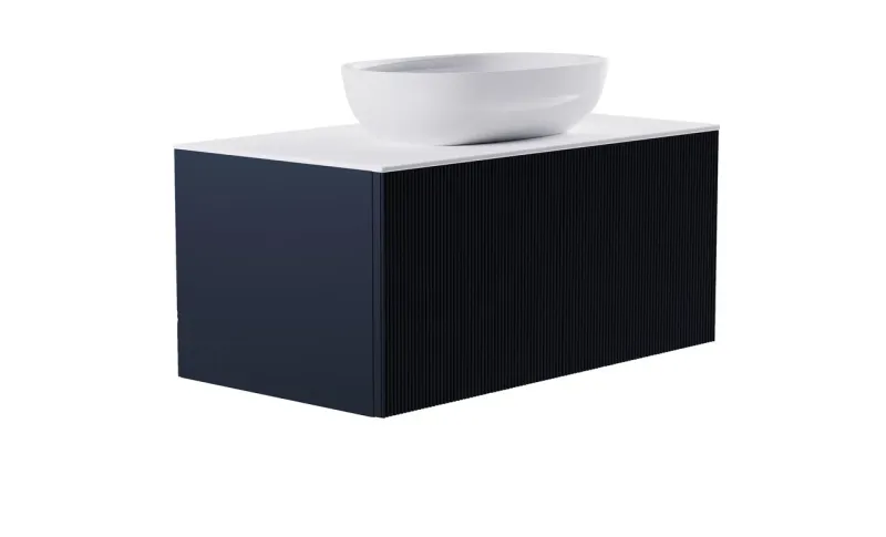 Тумба с раковиной Astra-Form М-40 4631177713309 100 см серый матовый