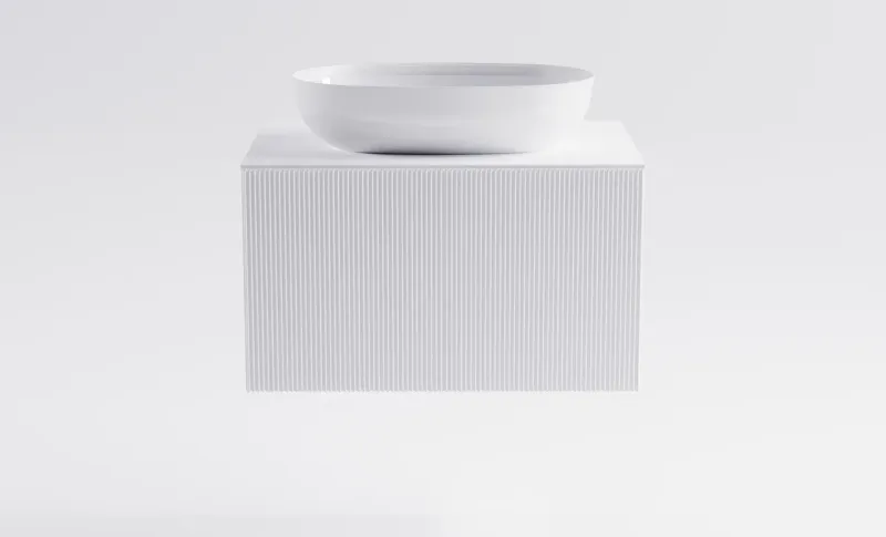 Тумба с раковиной Astra-Form М-40 4631177714757 70 см белый матовый