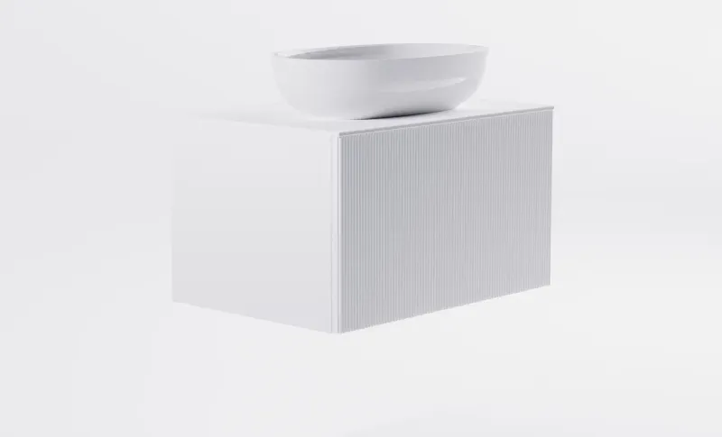 Тумба с раковиной Astra-Form М-40 4631177714757 70 см белый матовый