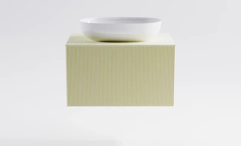 Тумба с раковиной Astra-Form М-40 4631177714733 70 см бежевый матовый