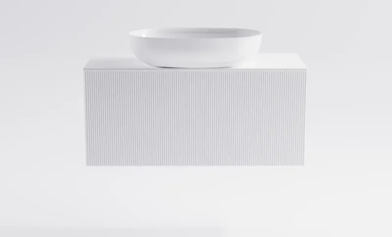 Тумба с раковиной Astra-Form М-40 4631177714870 90 см белый матовый