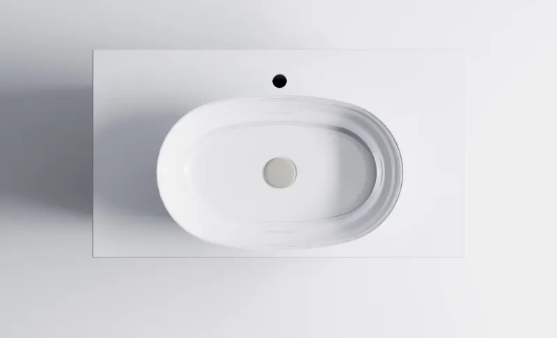 Тумба с раковиной Astra-Form М-40 4631177713316 100 см белый матовый