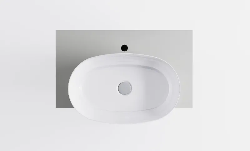 Тумба с раковиной Astra-Form М-40 Slim 4631177715983 80 см серый матовый