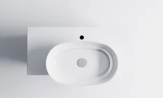 Тумба с раковиной Astra-Form М-40 Slim 4631177714696 100 см белый матовый