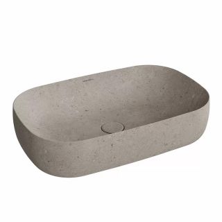 Раковина накладная Kerama Marazzi Magica MA.wb.65\STG 65 см серый камень