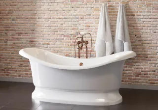 Ванна из искусственного камня Astra-Form Мальборо 01010031 190x86 см белый глянец