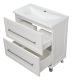Напольная тумба под раковину Misty Марта 80см белый
