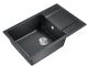 Мойка для кухни Milacio Navarra 78 Cuarzo MC.77051 чёрный матовый