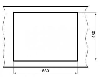 Мойка для кухни Milacio Navarra 65 Cuarzo MC.77061 чёрный матовый