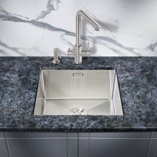 Мойка для кухни Milacio Denia 48 Steel MC.77440 нержавеющая сталь