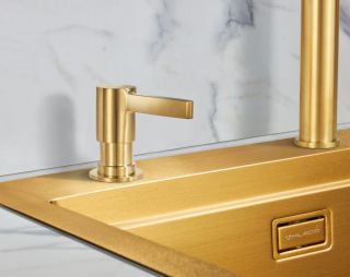 Дозатор для кухонной мойки Milacio MCU.933.GD брашированное золото