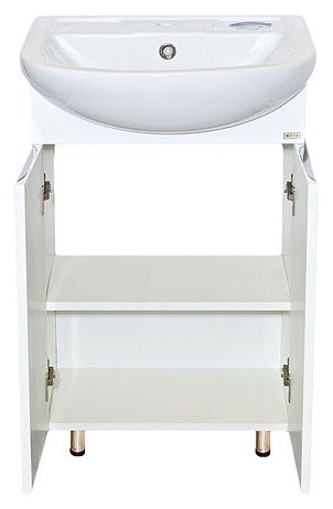 Напольная тумба под раковину Misty Лаванда 50см белый