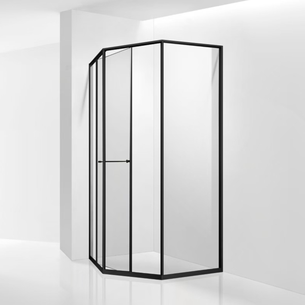 Душевой уголок RGW SV-82B "L" 33328282-14L 80x120 см чёрный