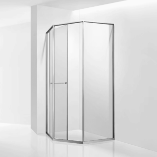 Душевой уголок RGW SV-82 "L" 33328200-11L 100x100 см хром