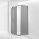 Душевой уголок RGW SV-82 "L" 33328288-31L 80x80 см хром