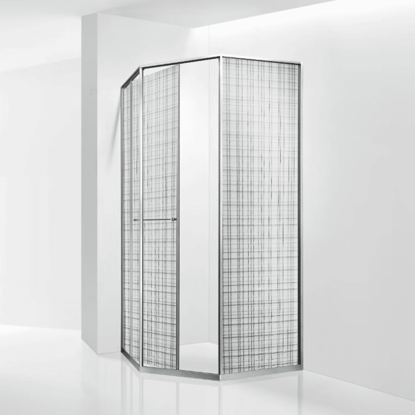 Душевой уголок RGW SV-82 "L" 33328299-241L 90x90 см хром
