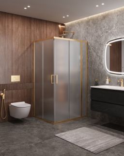 Душевой уголок CEZARES MOLVENO-AH-21-90+20-P-BORO