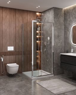 Душевой уголок CEZARES MOLVENO-AHF-31-100/90-C-CR-IV