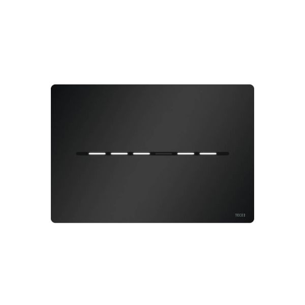 Электронная панель смыва TECE TECEsolid 9240455 с бесконтактной активацией питание от сети 12 В чёрный матовый