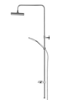 Душевая стойка Swedbe Calypso 5076 без смесителя хром