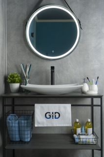 Раковина Gid N9177 51170 накладная белая 60x39x11.5