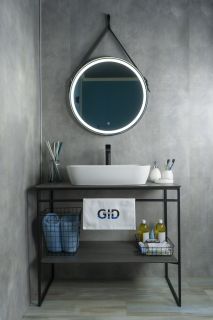 Раковина Gid N9217 51132 накладная белая 61x34x13.5