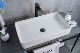 Раковина Gid N9396 51140 накладная белая 60x34x11