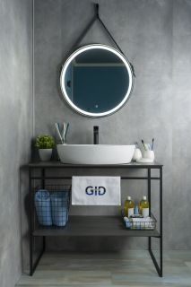 Раковина Gid N9433 51148 накладная белая 61x41x14.5