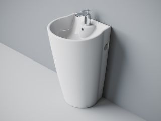 Раковина пристенная Laguraty 2020 B 53x82см белый