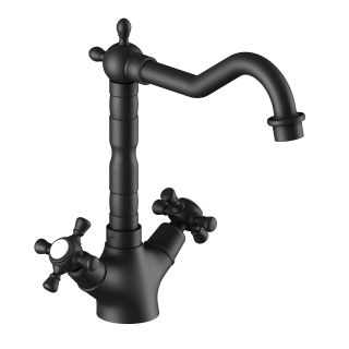 Смеситель для раковины Timo Nelson  0143/03F чёрный