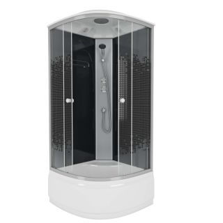 Душевая кабина Niagara NG-7509-14BLACK 100х100х215