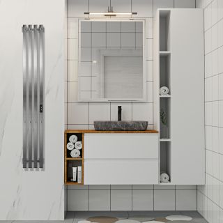 Полотенцесушитель электрический Indigo Style Pro LSPRE120-18GFMRt 120x18 см графит металлик