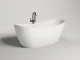 Ванна из искусственного камня Salini Noemi S-Sense 101712GRF 170x75см RAL полностью
