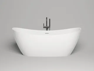 Ванна из искусственного камня Salini Noemi S-Stone 101722M 170x75см белый матовый