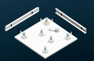 Ножки к поддону RGW N-08 8 шт