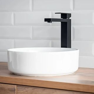 Смеситель для раковины высокий Maretti Umbria Black UMB32RF52, черный