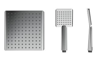 Душевая система Laguraty 2158 с изливом хром