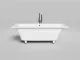 Ванна из искусственного камня Salini Orlanda Axis S-Sense 103213M 170x75см белый матовый