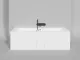 Ванна из искусственного камня Salini Orlanda Axis S-Stone 103221M 190x80см белый матовый