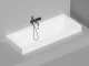 Ванна из искусственного камня Salini Orlanda Axis S-Stone 103221MRF 190x80см RAL полностью
