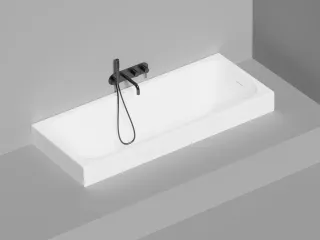 Ванна из искусственного камня Salini Orlanda Kit S-Sense 102111GRH 170x70см RAL снаружи