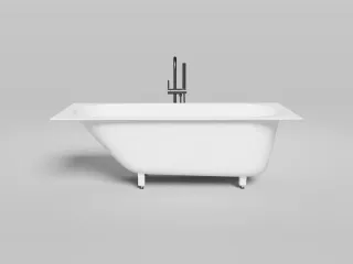 Ванна из искусственного камня Salini Ornella S-Sense 102313GRH 170x70см RAL снаружи