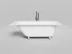 Ванна из искусственного камня Salini Ornella S-Stone 102324MRF 170x80см RAL полностью