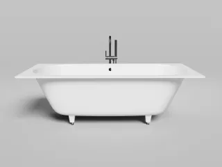 Ванна из искусственного камня Salini Ornella Axis S-Sense 103412MRH 190x90см RAL снаружи