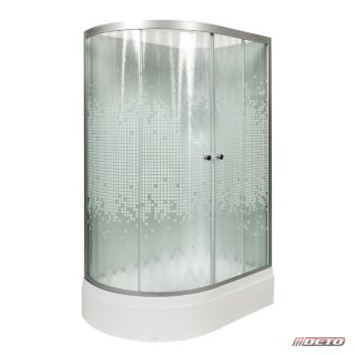Душевая кабина Deto L 720 R N 120x80 без крыши (открытая)