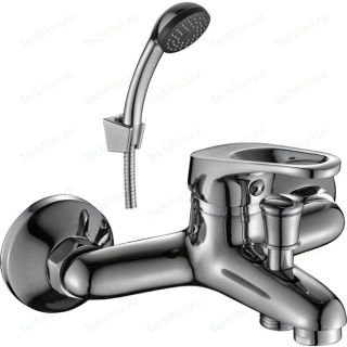 Смеситель для ванны Decoroom с ручным душем хром DR37035