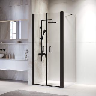 Душевой уголок RGW PA-134B (PA-104B+Z-050-2B+O-204B) 060814488-14 80x80см чёрный